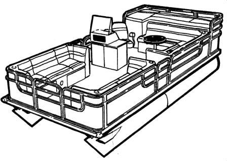 Full Deck Pontoon Boat